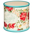 thumbnail image 5 of The Pioneer Woman Vintage Floral Stoneware Utensil Crock, 7", 5 of 6