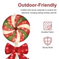 thumbnail image 5 of 3' Pre-Lit Lollipop Christmas Holiday Décor with 80 Warm White Twinkling LED Lights, 5 of 6
