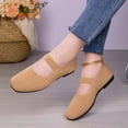 thumbnail image 2 of ibiyuan Orthopedic Walking Shoes for Women Arch Support Women's Walking Shoes Knit Upper Embroidery Platform Non- Womens Sneakers Casual Hands-Free Mary Jane Shoes Women Sock Shoe, 2 of 7