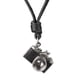 thumbnail image 2 of CÁMARA VINTAGE FM2 NEGRA Colr Colgante CADENA de CUERO RGO Metal negro Sunnimix Collar pendiente de la cámara, 2 of 8
