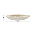 thumbnail image 3 of DecMode 21" x 8" White Mother of Pearl Shell Nautical Tray, 1-Piece, 3 of 11