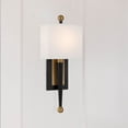 thumbnail image 5 of ARD-832-MK-VG Crystorama Lighting Ardson - 1 Light Wall Sconce-17.75 Inch Tall and 7 Inch Wide-Matte Black/Vibrant Gold Finish, 5 of 7