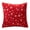 Red, variant on ZDWQFA 2Pcs 18 x 18inch Snowflake Pattern Pillow Christmas Pillow Cases Cushion Cover Winter Holiday Home Decor for Sofa, Car, Bed