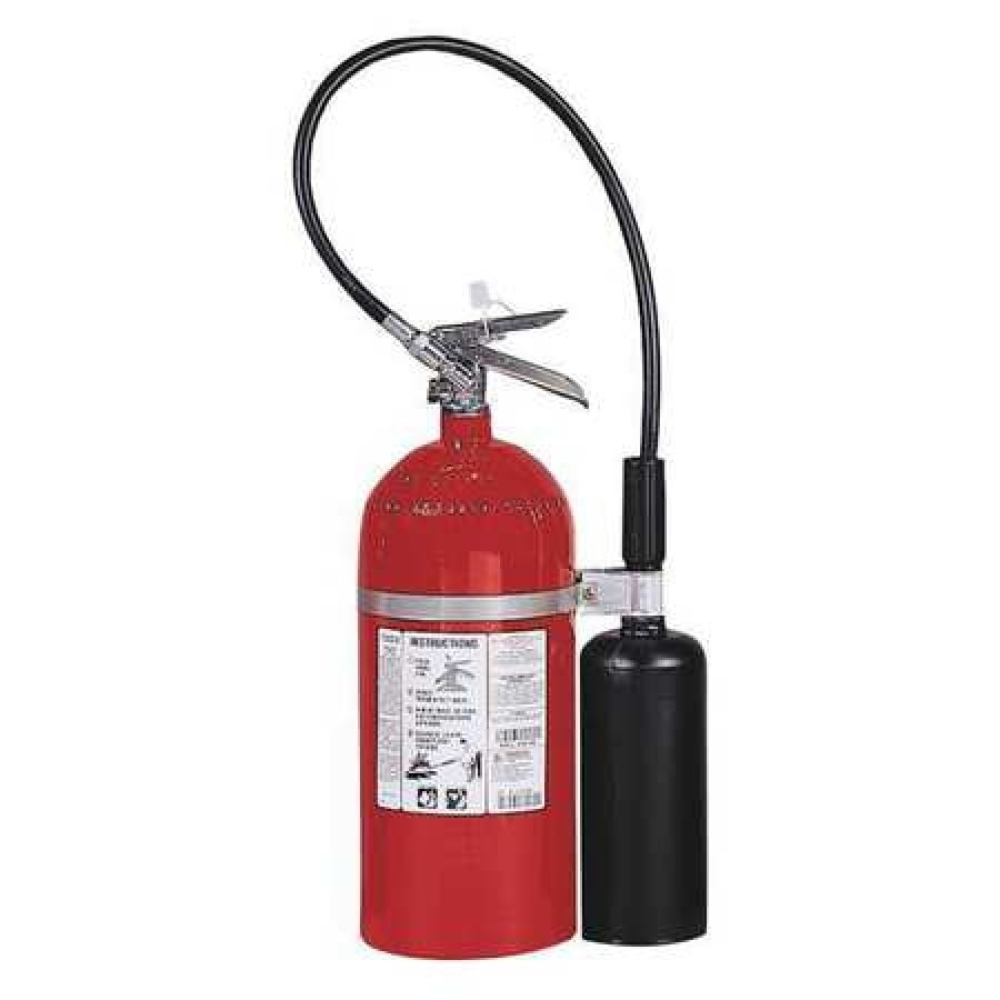 KIDDE PRO10CDM Fire Extinguisher, 10BC, Carbon Dioxide, 10 lb