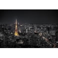thumbnail image 2 of Ramirez, Carlos 14x11 White Modern Wood Framed Museum Art Print Titled - Tokyo At Night, 2 of 4
