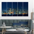 thumbnail image 1 of San Francisco Skyline at Night - Cityscape Canvas Print, 1 of 3