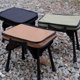 thumbnail image 5 of Taburete plegable para acampar al aire libre, taburete ligero de pony, altura ajustable de doble uso, 5 of 8