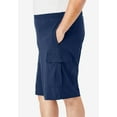 thumbnail image 3 of KingSize Men's Big & Tall Lightweight Jersey Cargo Shorts, 3 of 5