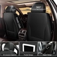 thumbnail image 3 of HQBQBUG Car Seat Covers Fit for Nissan Rogue 2008-2024 2025 Waterproof Leather Automotive Seat Cover Cushion Protector Luxury Interior Accessories Gray,Front Seat, 3 of 6