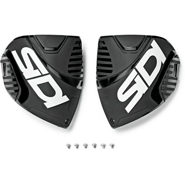 Sidi Pièces et Accessoires de Remplacement pour Tibia Noir Plaque de Tibia Noire 153 CF3