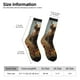 thumbnail image 2 of Fotbe Grassland Sunflower Cow Calcetas Largas con Estampado para Hombre y Mujer – Calcetas de Compresión Transpirables y Elásticas, Viajar y Uso Diario Talla 5-11, 2 of 6