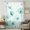 Blue, variant on Pink Spring Floral Sheer Curtains 108" Extra Long, Summer Botanical Watercolor Vintage Light Filering Curtains, Privacy Drapes Simi Floor to Veiling Curtain for Living Room Large Window Treatment