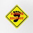 thumbnail image 2 of CafePress - BIGFOOT DANGER BIGFOOT - Adjustable Unisex Printed Trucker Hat with Mesh Back, 2 of 8