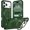 Forest Green, variant on Magnetic for iPhone 16 Case,[with 360°Rotatable Invisible Magnetic O-Ring Stand][Military Grade Shockproof][Compatible with MagSafe] Slim Translucent Matte Phone Case for iPhone 16 6.1"