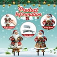thumbnail image 4 of ​​ZCSKFIN LED Illuminated Christmas Garden Stakes for Outdoor Holiday Decor, Lighted Yard Signs and Patio Decorations for Xmas Tree Accents, Weatherproof Seasonal Festival Prop​, 4 of 8