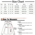 thumbnail image 3 of LEAVINGSUO 2023 Fall Womens Tops Plus Clearance Women's Fashion Lace Printing Loose T-Shirt 3/4 Sleeves Blouse V-Neck Casual Tops, 3 of 5
