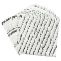 50 Sheets Vintage Style Food Wrapping Paper Sandwich Baking Parchment Wax Paper Newspaper Print Packing Sheets