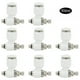 thumbnail image 3 of 50Pcs Air Flow Control Valve Pneumatic White Adjustment Durable Quick Connector SL6‑M5, 3 of 5