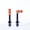orange, variant on Granite-Design Juicy Nipples Presta Valve Core Tool Cap Set of 2, Orange