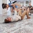 thumbnail image 3 of Naar Payas 5X7 Area Rug, Beige Geometric Power Loom Crafted Area Rugs for Indoor Living Room, Bedroom, and Dining Room, 3 of 7