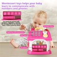 thumbnail image 4 of Toy OKREVIEW Montessori Musical 8 en 1 House 1-2 años para niñas, 4 of 9