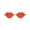 Red, variant on ibiyuan Aviator Sunglasses for Women Men Irregular Polarized Sunglasses For Women Men Classic Large Frame Lightweight Sun Shades