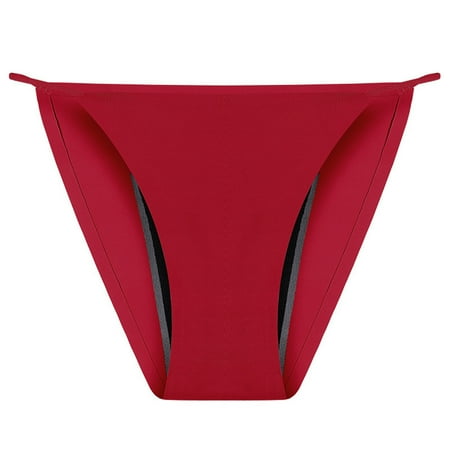 

SHUDAGENG Womens Underwear Nylon Solid Panties for Women Briefs New Arrivals Comfy Hipster Seamless Underwear [Buy 2 Get 3] Wine Xs