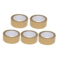thumbnail image 3 of TEHAUX Kraft Paper Tape for Mailing 5Set Light Brown 40mm 25m Long, 3 of 5