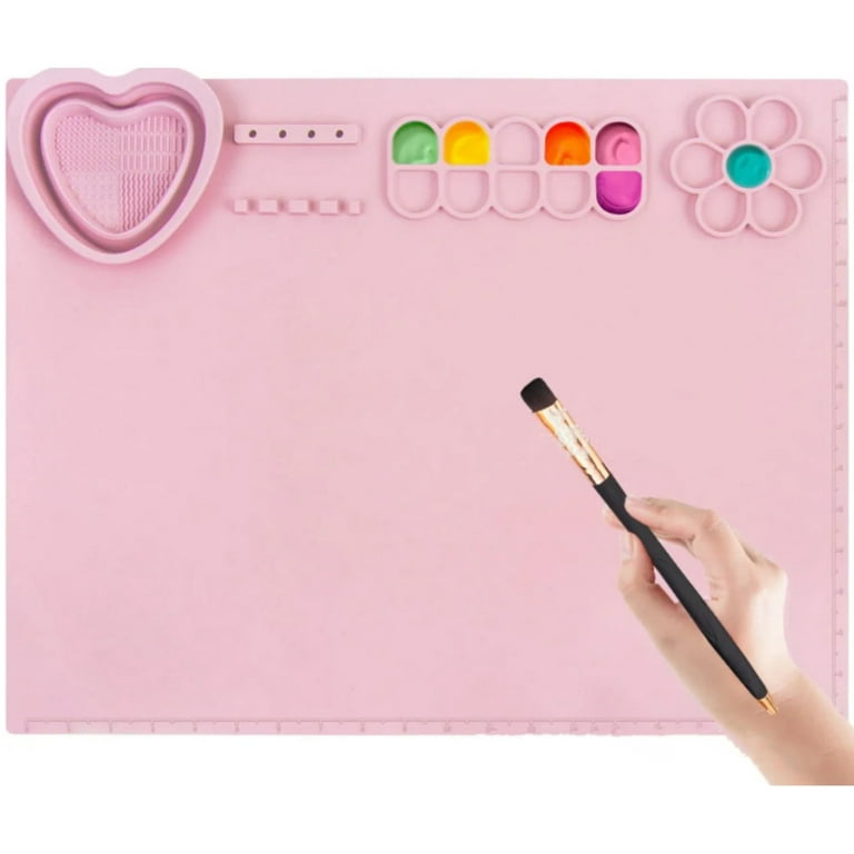 Silicone Craft Mat Durable Large Thicked Painting Mat for Kids Painting, Art