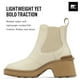 thumbnail image 3 of Botas Sorel Hi-Line Heel Chelsea para mujer, cerámica blanqueada, 10, 3 of 7