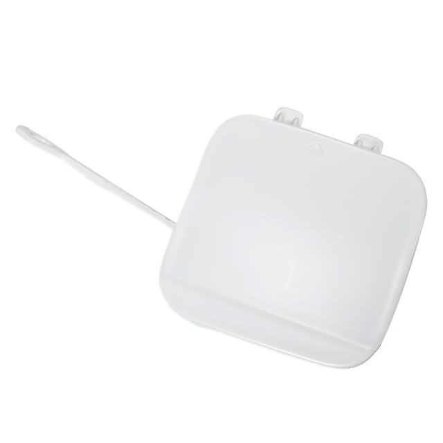 Cubierta de gancho de remolque para parachoques delantero de coche, tapa de ojo de remolque apta para Mercedes Benz GLA 250, paquete de 1 blanco