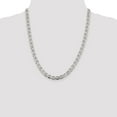 thumbnail image 5 of White Sterling Silver chain Anchor Men's Flat 22 in 8.9 mm, 5 of 5