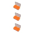 thumbnail image 4 of kurtrusly Fishing Tool Storage Box Solid Color Multi Compartment Replacement Bait Lure Fish Tools Case Organizer Accessories Orange 3Set, 4 of 6