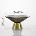 thumbnail image 3 of Kitchen Storage Containers Glass Fruit Bowl 10'' Pedestal Bowl Clear Round Fruit Bowl Decorative Serving Dish Dessert Display Stand Snacks Plate For Kitchen For Table Centerpiece, Kitchen Storage Cont, 3 of 3