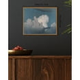 thumbnail image 4 of Drsoum Vintage Cloud Landscape Wall Prints Classic Retro Farmhouse Rustic Decorations for Home Office Bedroom 8x10in Natural Framed, 4 of 6