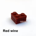 thumbnail image 1 of 240pcs DIY Building Blocks Thick wall Figures Bricks 1+2 Dots Educational Creative Size Compatible With Brand Toys for Children Red wine 240pcs, 1 of 4