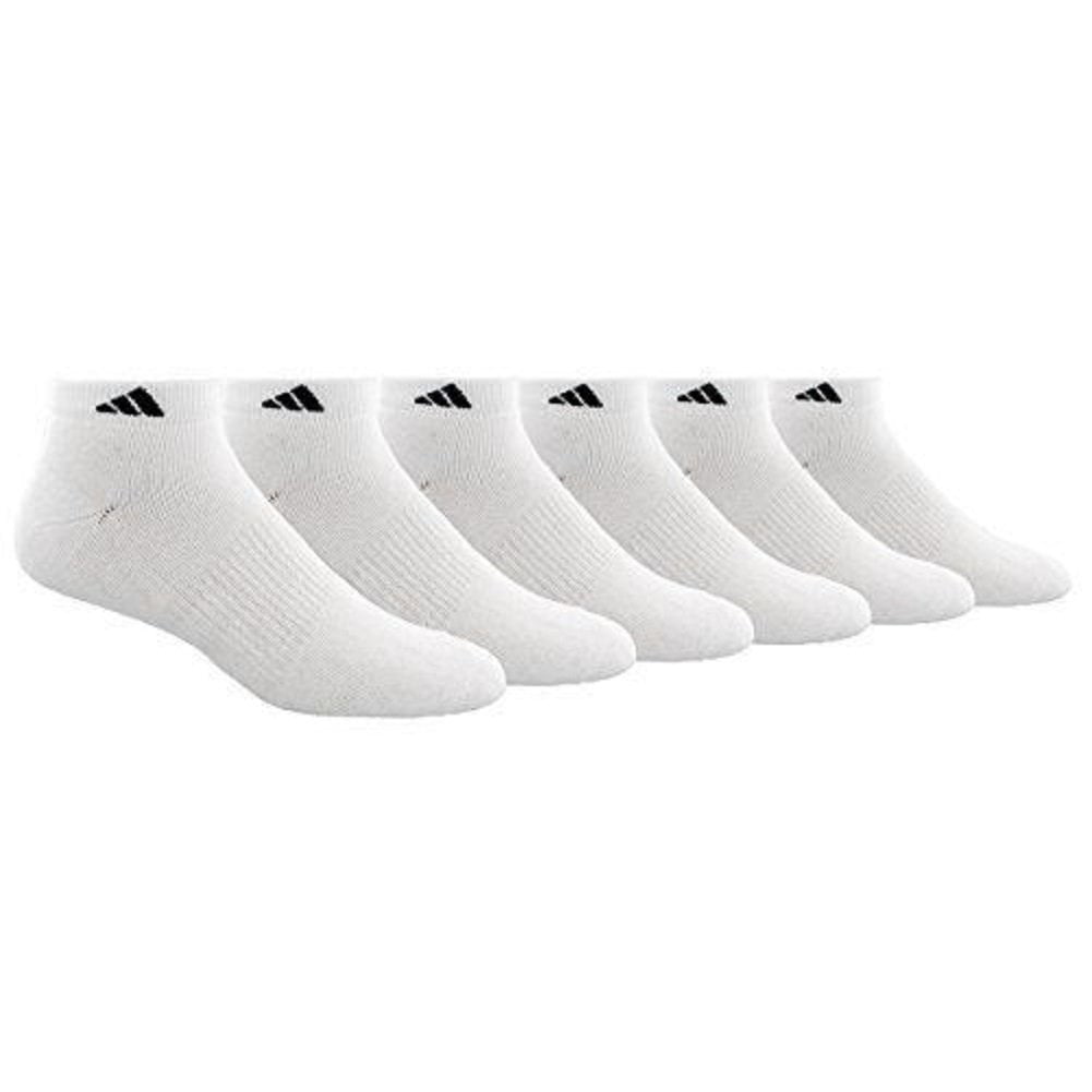 SuperLite XL 6 Pack Low Cut Sock, White 