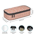 thumbnail image 6 of Goofa Corgi Head with Floal Pattern Pencil Case, Multi- Slot Pencil Pouch, Portable Pencil Bag, Pen Case for& Office, 6 of 9