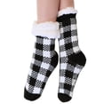 thumbnail image 4 of Angelina Winter-Weight Sherpa-Lined Knitted Thermal Crew Socks (3-Pair Pack), 4 of 5