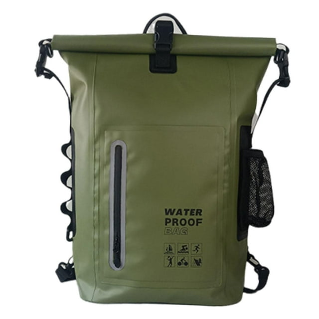 Mochila de senderismo, mochila informal, mochila de viaje impermeable para escalada y desplazamientos. Verde