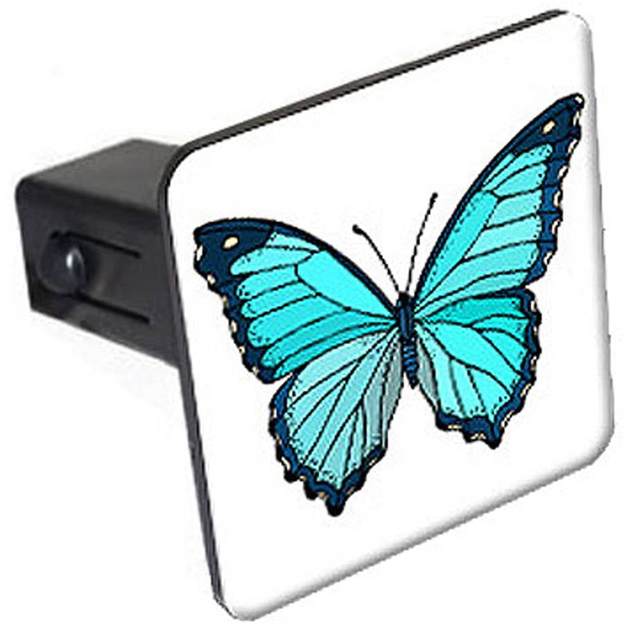 Butterfly 1.25" Tow Trailer Hitch Cover Plug Insert