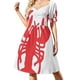 thumbnail image 1 of Vestido de manga corta Red Lobster Ropa de mujer Vestidos largos Vestido, 1 of 7