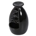 thumbnail image 2 of Quemador de incienso NikouMX Cerámica Reflujo Negro, 2 of 8