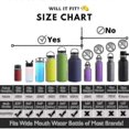 thumbnail image 2 of 2 Pack Hydro Wide Mouth Flip And Sip Replacement Coffee Lid Or Cap Accessories Compatible With Hydroflask, Nalgene, And Many More Top Water Bottle Bra, 2 of 5