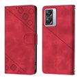 thumbnail image 2 of Compatible with OnePlus Nord N300 Classic Embossed PU Leather Case with Card Holder Shockproof Cover, 2 of 5