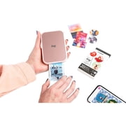 Canon IVY 2 Mini Photo Printer Pink, Bluetooth Portable, ZINK Paper 50 Sheets (International Model)