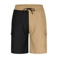thumbnail image 4 of Men's Bermuda Cargo Shorts - Big & Tall Sizes with Multiple Pockets | Loose Fit Lightweight Outdoor Shorts for Summer & Hiking, 4 of 6