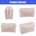 thumbnail image 5 of Vocoste Makeup Bag Cosmetic Travel Bag Waterproof PU Leather Case Makeup Bag for Lady S Size Pink 1 Pcs, 5 of 7
