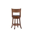 thumbnail image 3 of Boraam Palmetto Swivel Counter Stool  - Walnut, 3 of 6