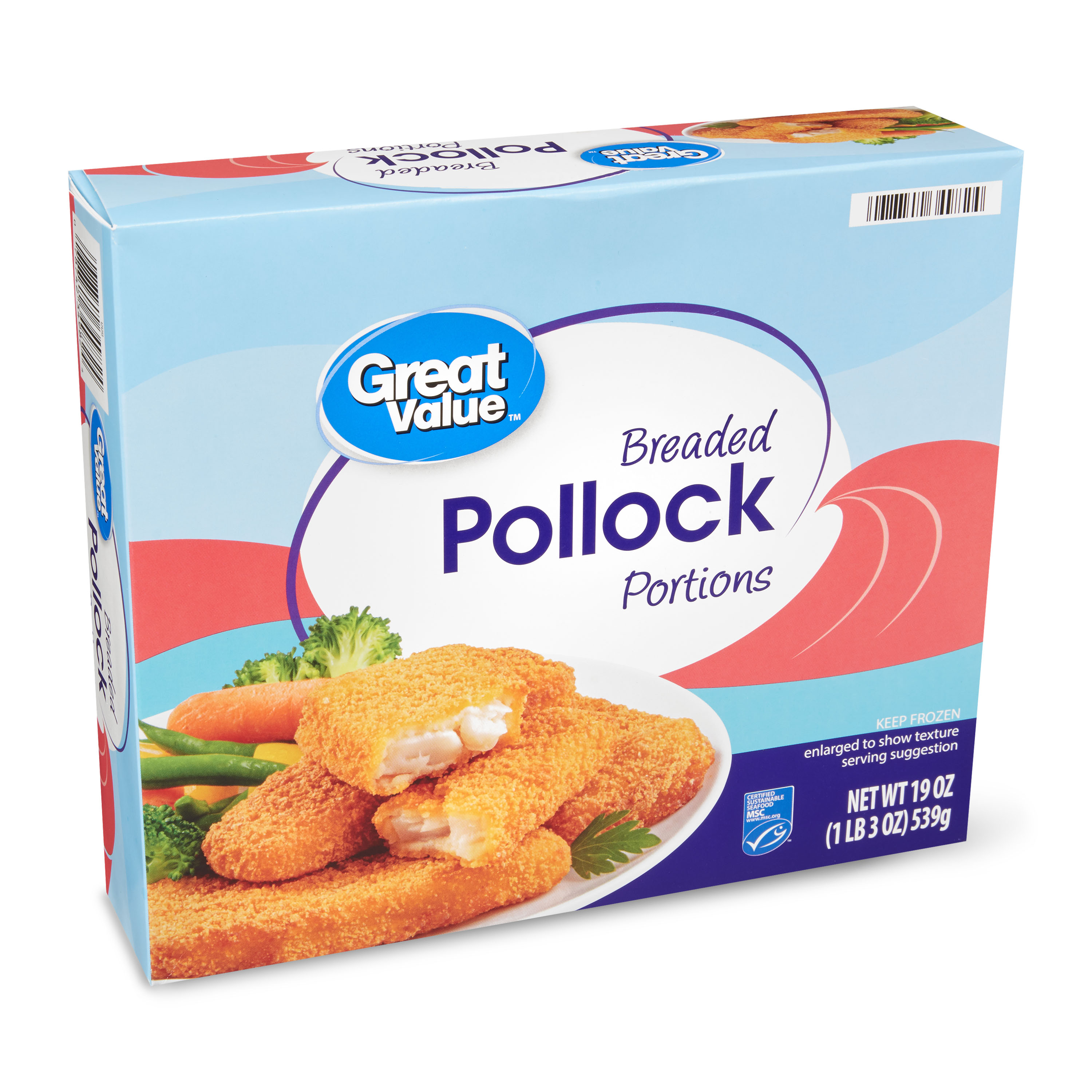 Frozen fish fillets yupastor